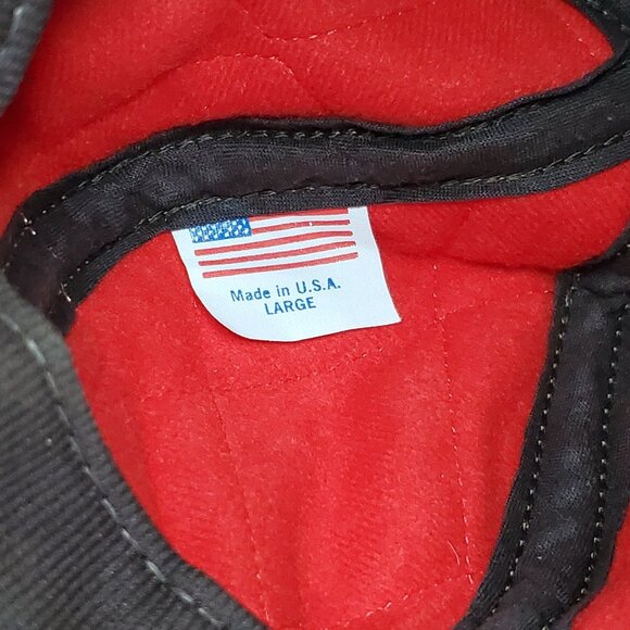 VTG Carhartt Trapper Hat Insulated Elmer Fudd Duck Canvas Men’s SZ Large USA - Picture 8 of 9